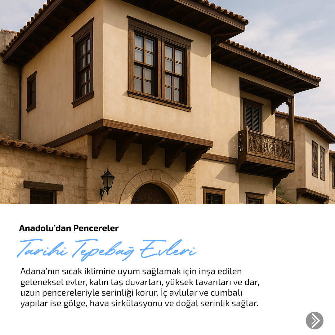 Egepentr's tweet image. Tarihi Tepebağ Evleri, bölgenin bunaltıcı yaz sıcaklarına karşı geleneksel ve etkili bir çözüm sunar. Bu sıcaklara karşı pencerede kaliteyse Adana bile olsa tartışmaya kapalı!

#EgepenDeceuninck #TartışmayaKapalı #TürkiyeninPenceresi #PVC
