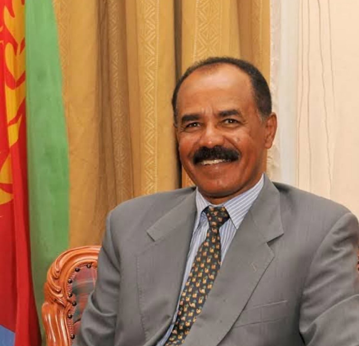 DrAbdiissa011's tweet photo. The President of Eritrea Isaias Afwerki . The Lion of Horn of Africa @AbdiwahabSheik7 #Eritrea https://t.co/d50XZt5zeq