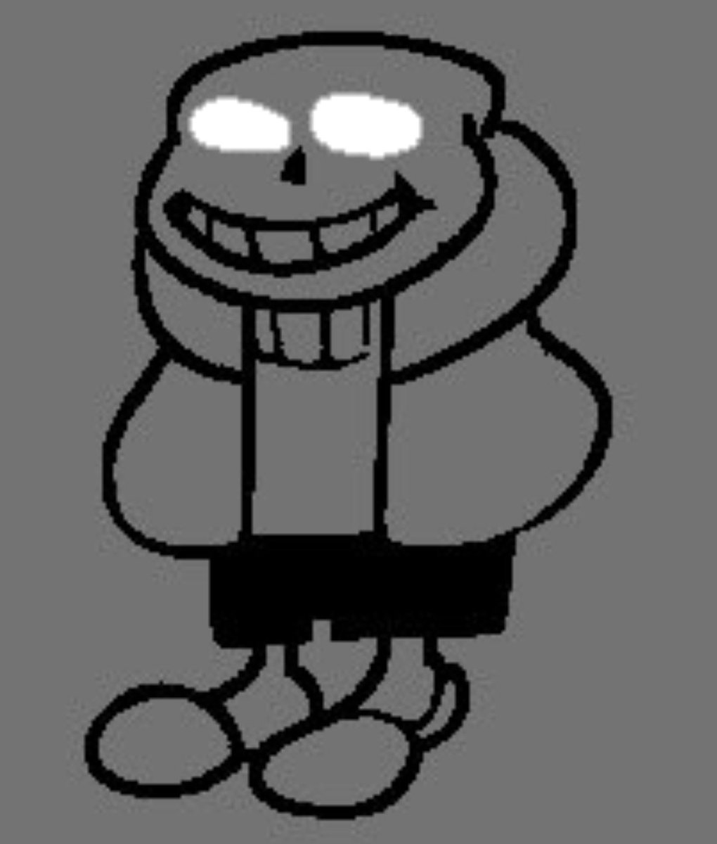 drkmattervik's tweet photo. Btw, while I was doing this shit I made an eyeless sans and a herobrine sans https://t.co/07dATJHIuQ