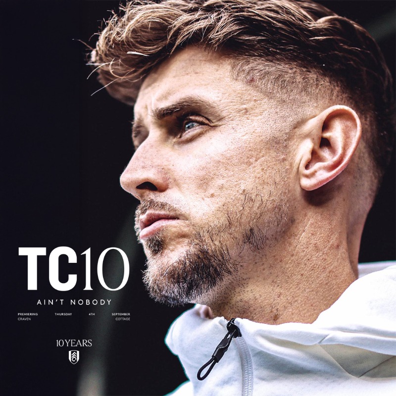FulhamFC's tweet photo. ▪️ Free bar from 6-7pm
▪️ Live Q&amp;A with TC
▪️ Current and former players in attendance

Two days to go until the premiere screening of TC10: Ain’t Nobody at Fulham Pier! 🍿