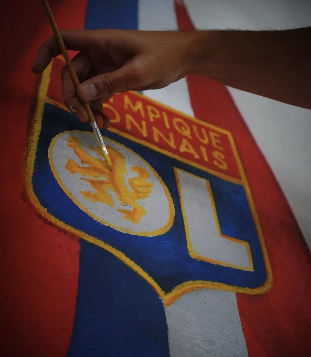 GonesRadioOff's tweet photo. Encore un chef-d'œuvre de notre frérot GripUno et Cadrage FC à l'intérieur du @GroupamaStadium ❤️💙 #OL

Allez leur donner de la force sur Instagram. https://t.co/QsdhVWgiUY