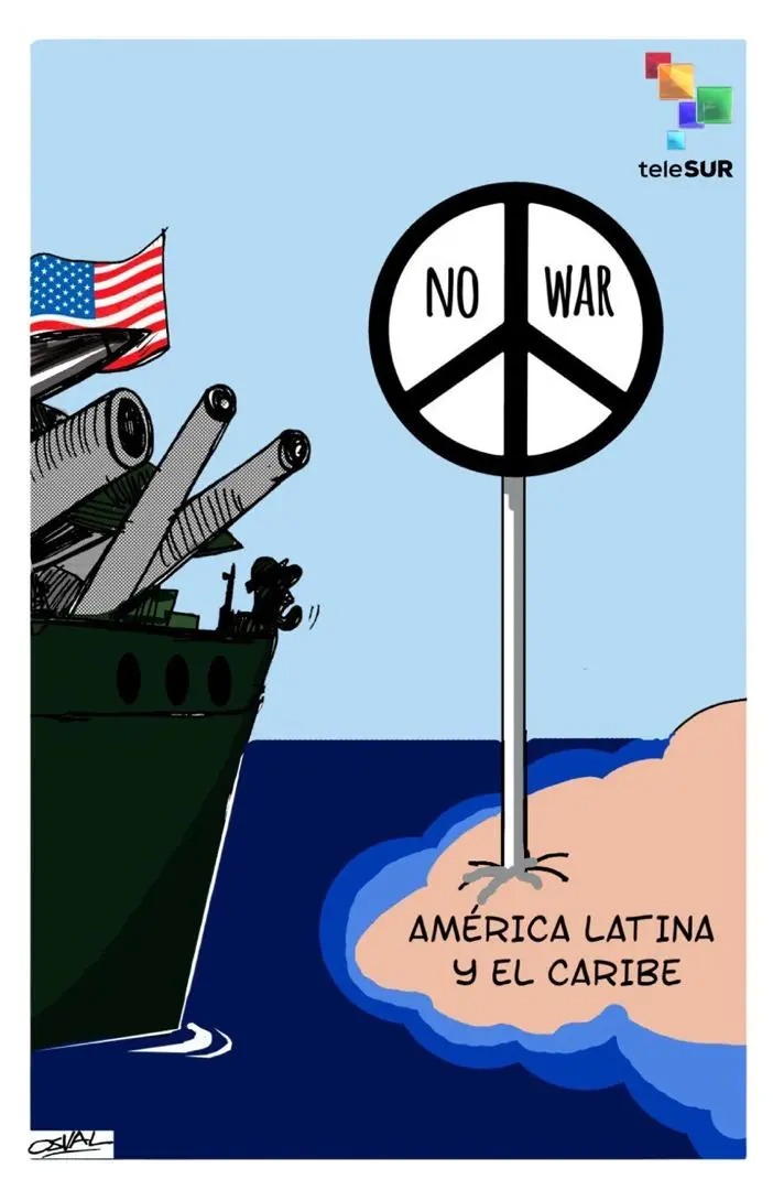 teleSURtv's tweet photo. 📸 #CARICATURA https://t.co/hrx5yZ5JA4