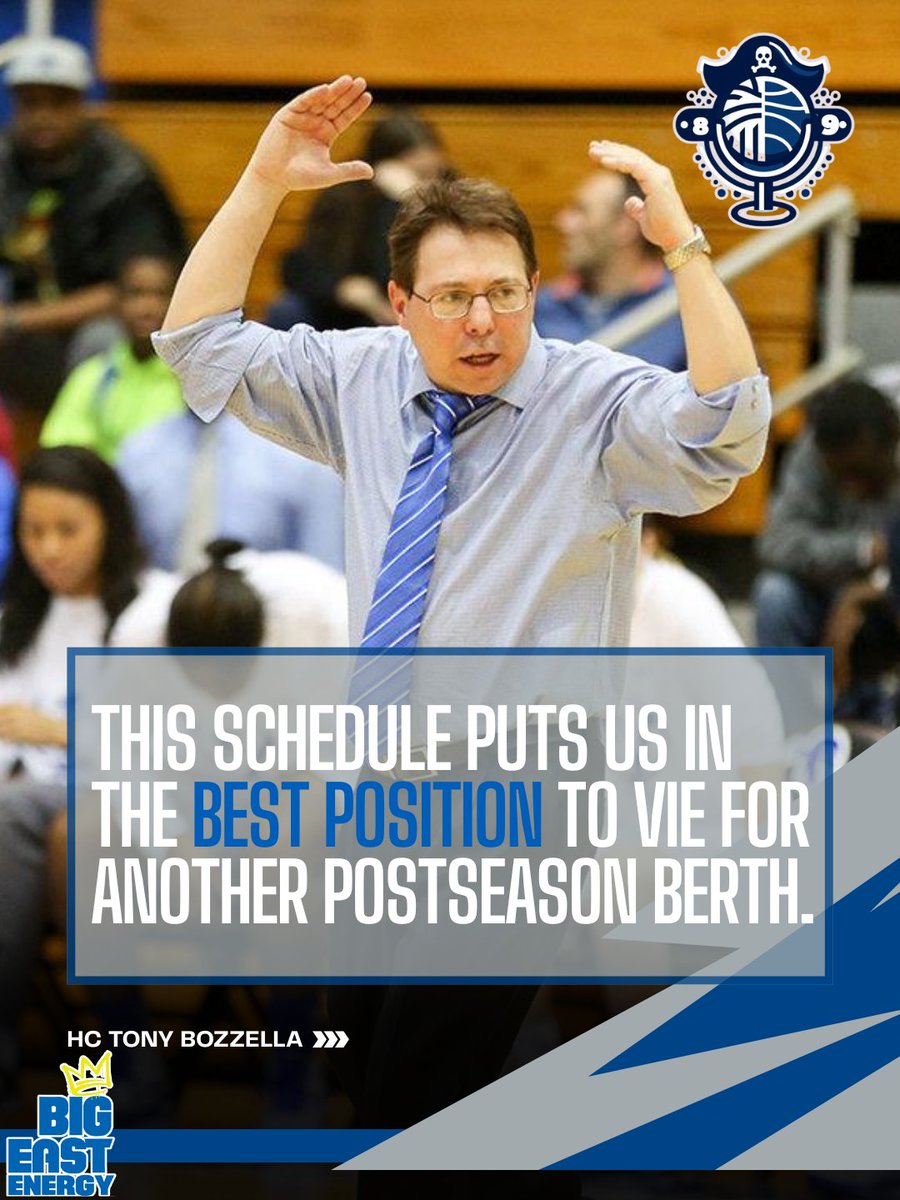 Coach Bozzella has a team that is capable of making a run to March and with a schedule to match.

 🚨 Week Off for Pirate Vibes as we gear up for the season. Next week, we will have 2 shows. We will look at the women's schedule along with the addition of AJ Staton-McCray. 🚨