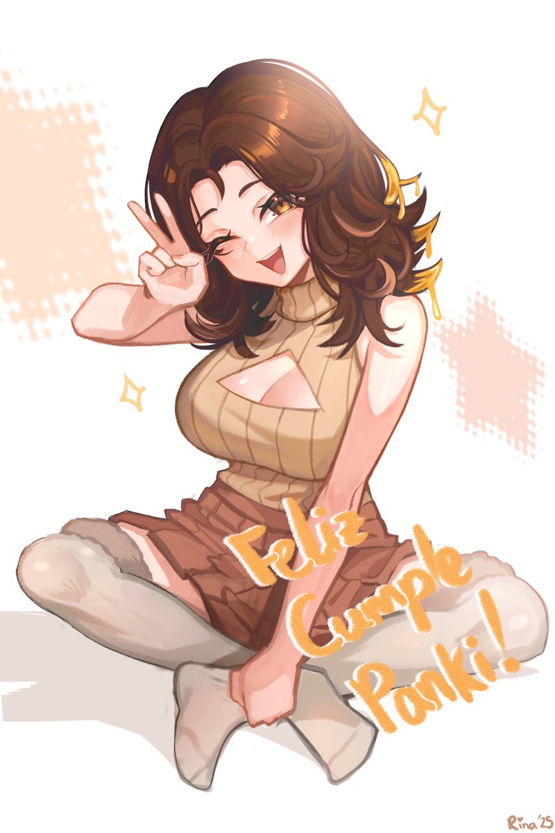 Feliz cumple Panki-chwaaaaannnn 💝💝💝 ヽ(*´∀｀) Espero que la hayas pasado bien bomnito 💛