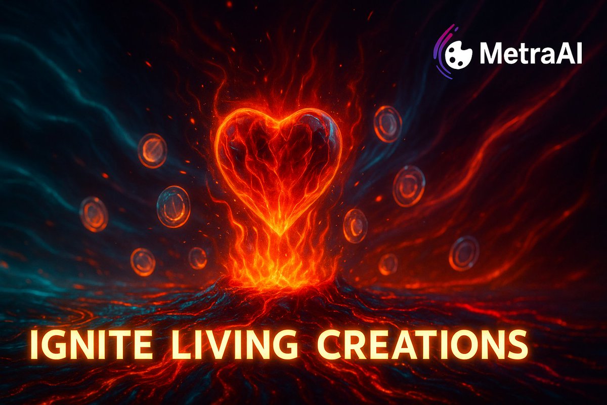 metra_ai's tweet photo. That feeling when your creation comes to life. 
Priceless. ❤️🔥

#AIGC #Web3 #MetraAI #NFTs #MetaverseAI https://t.co/sfgnjfcNxo
