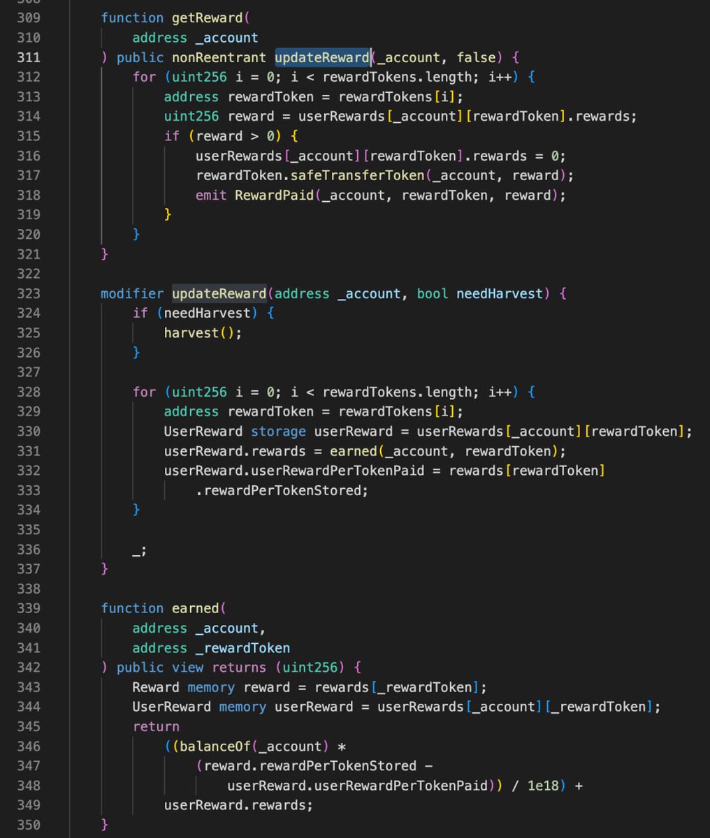 Guardrail (@guardrailai) on Twitter photo The stk-ePendle contract which belongs to the Equilibria Finance protocol was hacked, resulting in 62k USD loss π₯
Vulnerability type: Multi-contract βtransfer farmingβ due to missing reward-debt updates on share transfers.
Root cause: Vault shares(ePendle) are freely The stk-ePendle contract which belongs to the Equilibria Finance protocol was hacked, resulting in 62k USD loss π₯
Vulnerability type: Multi-contract βtransfer farmingβ due to missing reward-debt updates on share transfers.
Root cause: Vault shares(ePendle) are freely