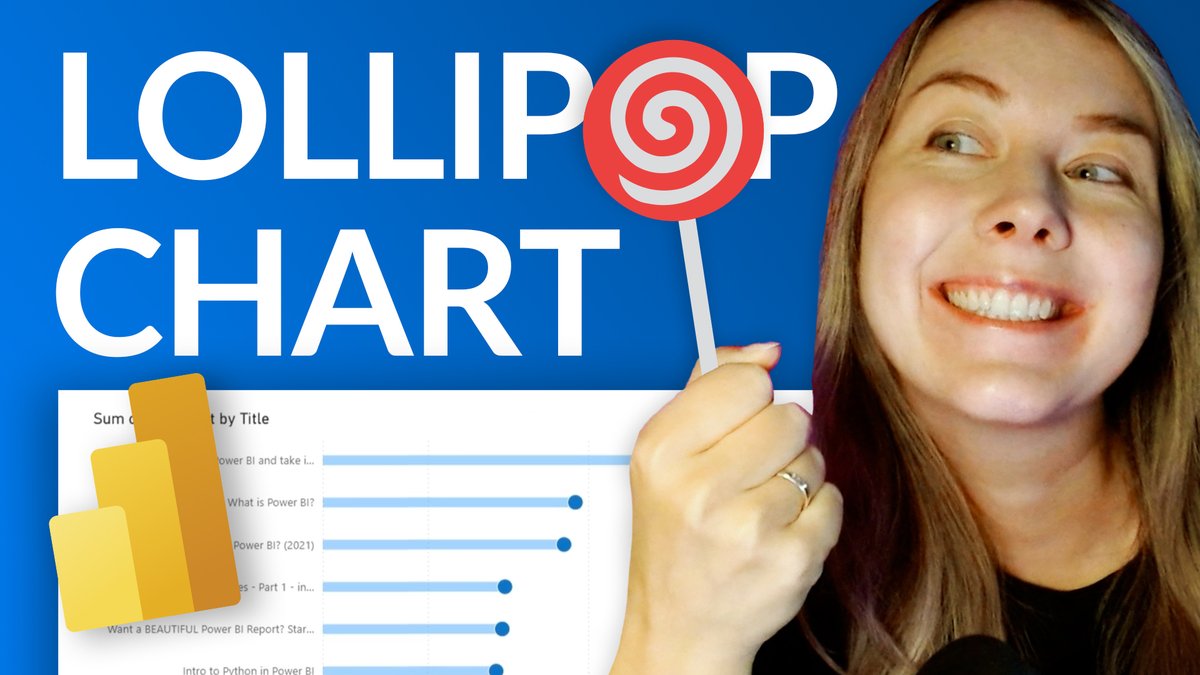GuyInACube's tweet image. Bars are boring. Lollipops pop. In #PowerBI, we’ll turn your chart from cluttered to crystal - fast! Watch and steal the settings. #MicrosoftFabric
👉 guyinacu.be/lollipop