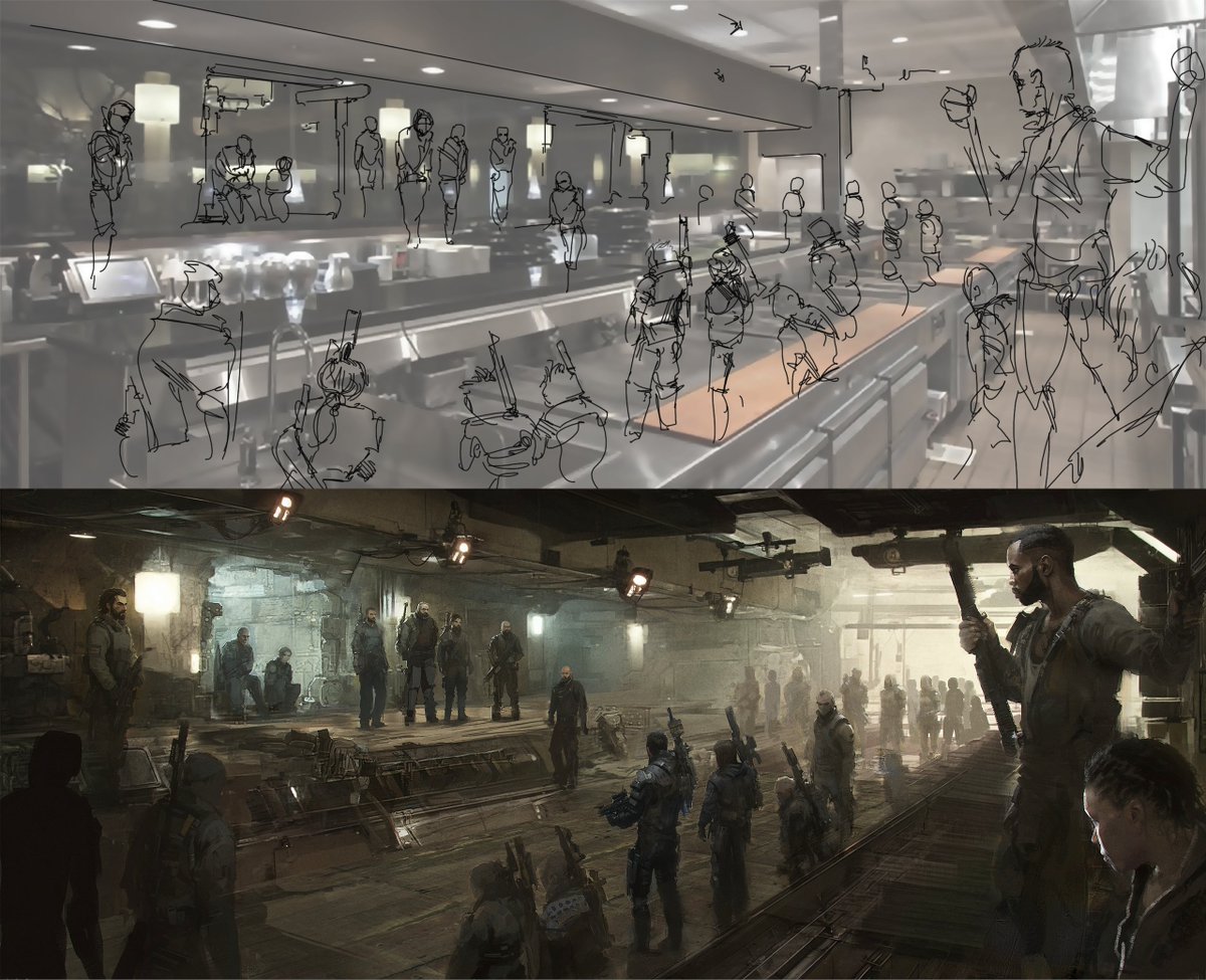 you don't always have to draw perspective grids