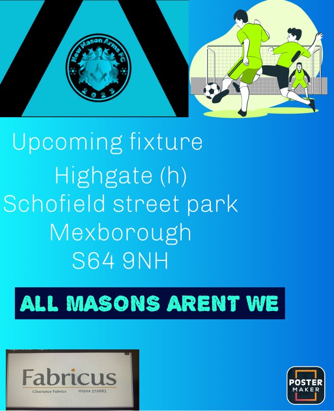 New Masons Arms FC tweet media