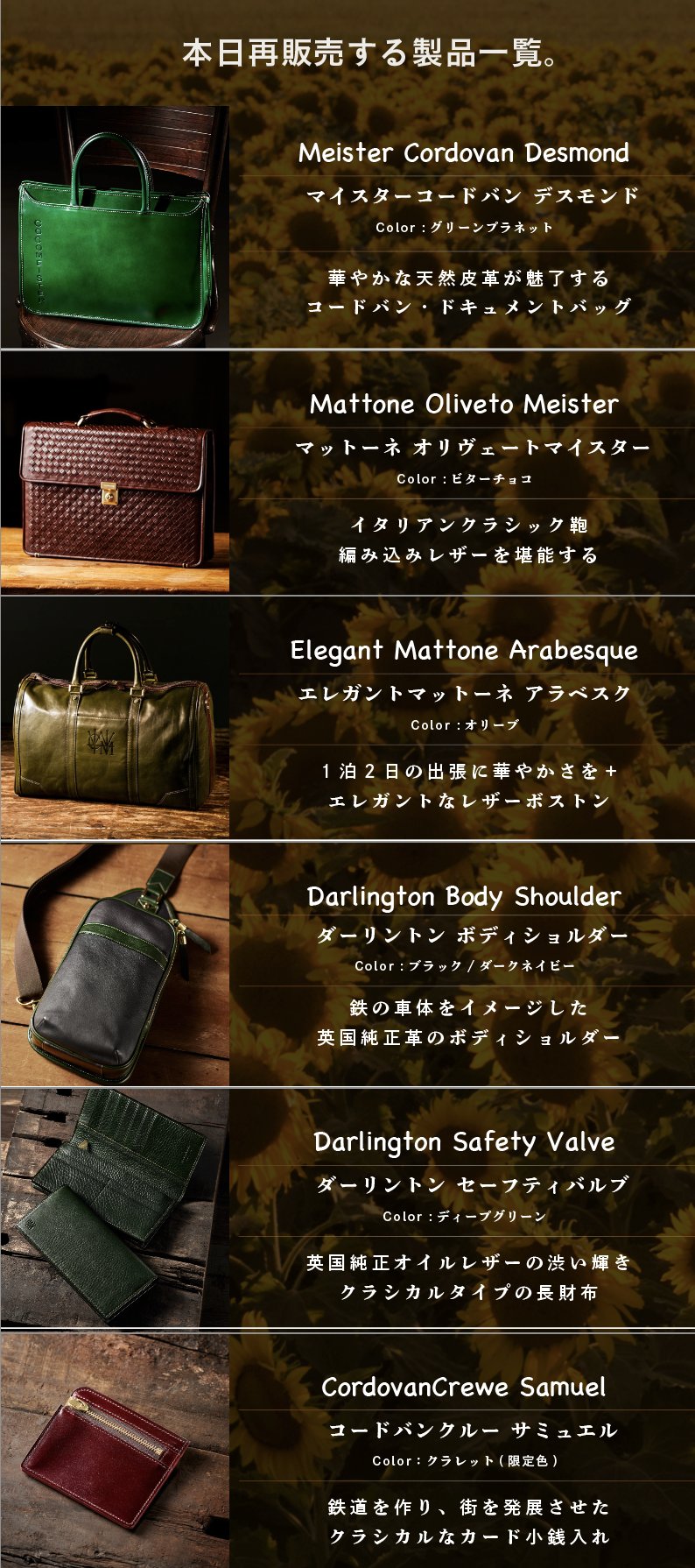 新品未使用！COCOMEISTER デスモンド 高級コードバン ビジネスバッグ