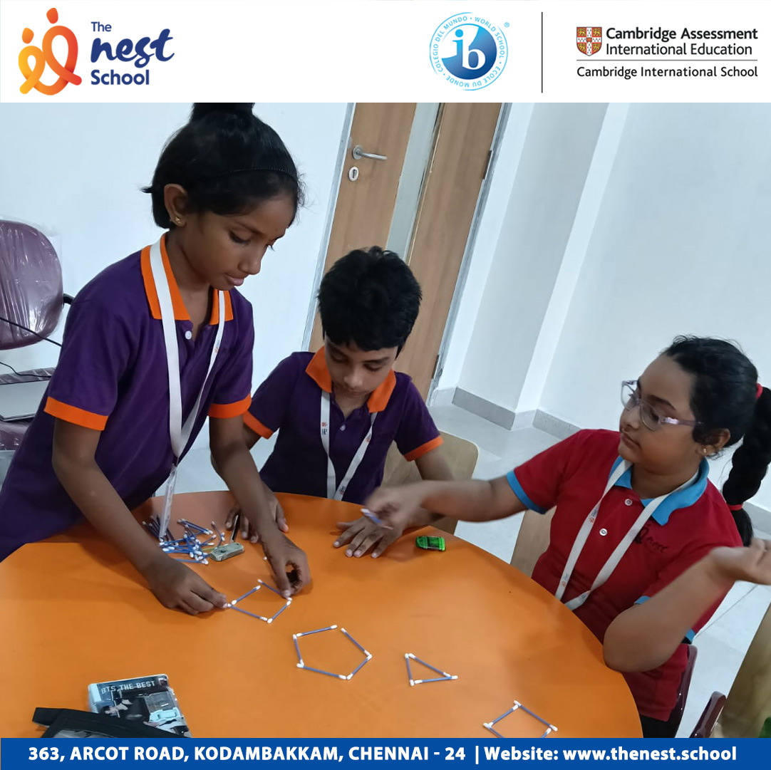 The_NEST_School's tweet image. 🔹 Exploring Patterns in Numeracy! 🔹

Our Grade 3 A &amp;amp; B learners dived into the exciting world of patterns in today’s Numeracy session! 🧩✨

At The NEST School, learning is always about discovery, collaboration, and joy! 🌱📚

#TheNestSchool #NumeracySkills #LearningPatterns