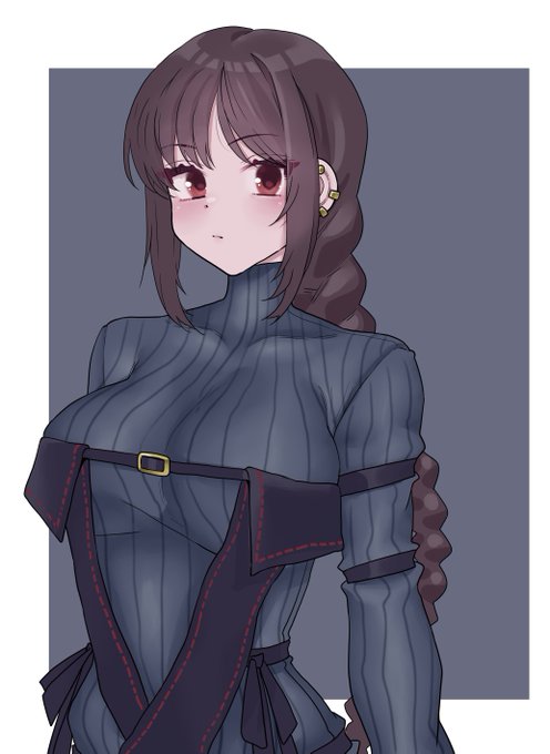 虞美人の試し描き 