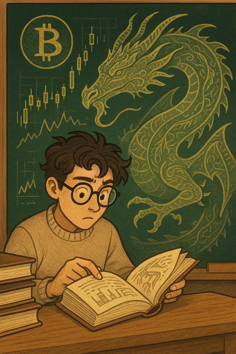 OfficialDGTRON's tweet image. Learning crypto like a Baby Dragon: Cute but slightly confused. 🐉🤔 #DGTRON #CryptoJourney #DragonFam #ChartChallenge