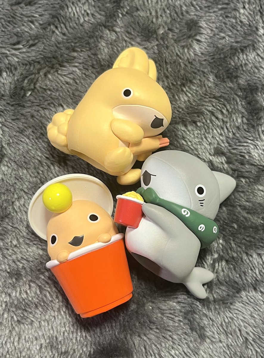 明日から子ザメの入場者プレゼント第2弾配布開始です！
かわいいゆびにんぎょう！！かわいい！！