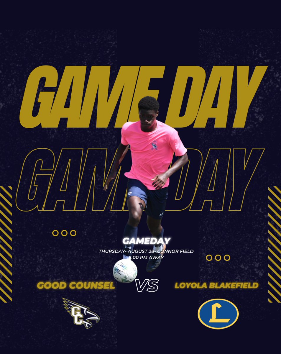 🚨First Game of the Year🚨
🆚 <a href="/SoccerDons/">Loyola Blakefield Soccer</a> 
⏰ 6:00
📍 Loyola Blakefield