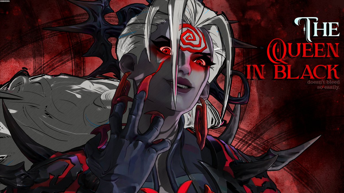 veryfunnyhandle's tweet image. Okay sorry guys I&apos;ll be back on the Magik agenda soon I just really fw this skin #Hela #MarvelRivalsS3