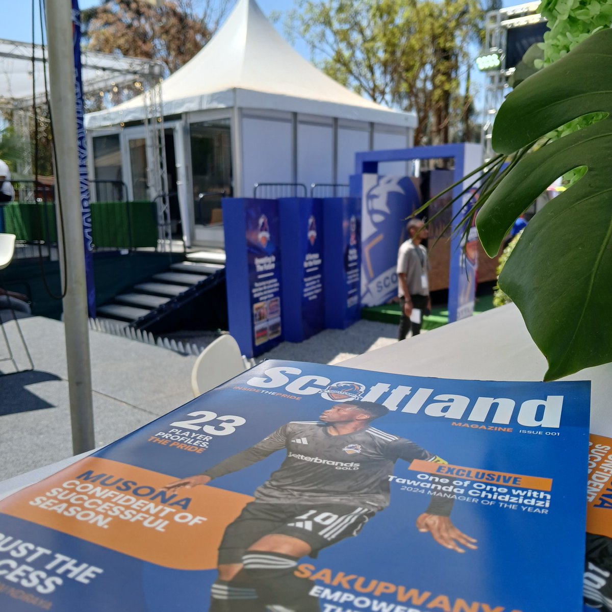 ZTNPrime's tweet image. #ZAS2025 | Scenes from the @ScottlandFC stand at the ongoing Zimbabwe Agricultural Show. 

They face #DynamosFC this weekend. Watch all the action LIVE on #ZTNPrime, #DStv294. 

#GetThePicture #Zimbabwe