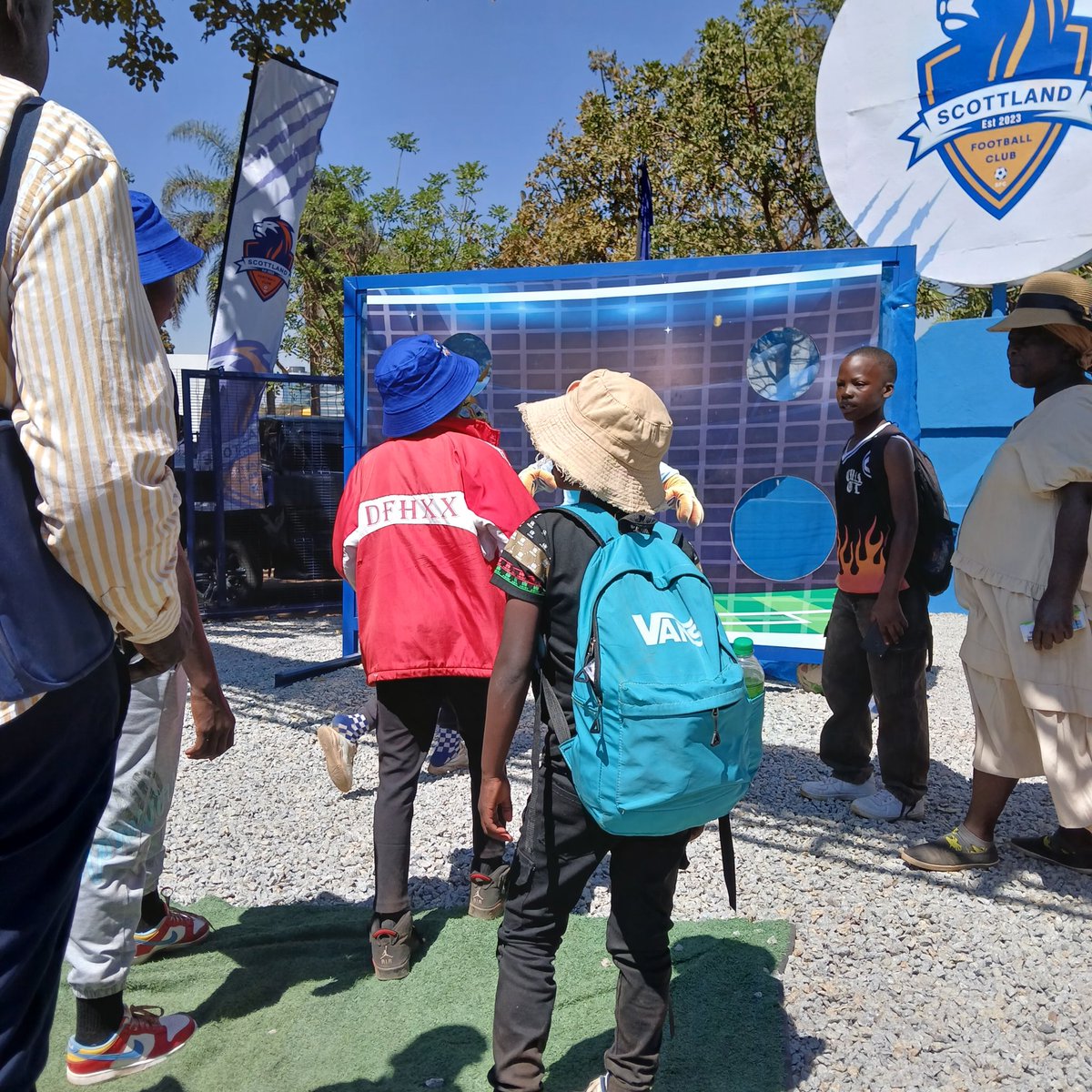 ZTNPrime's tweet image. #ZAS2025 | Scenes from the @ScottlandFC stand at the ongoing Zimbabwe Agricultural Show. 

They face #DynamosFC this weekend. Watch all the action LIVE on #ZTNPrime, #DStv294. 

#GetThePicture #Zimbabwe