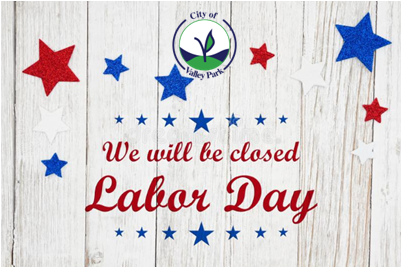 City Hall will close at 11:00a.m. on August 29th   2025 and be Closed - Labor Day September 1st , 2025.

valleyparkmo.org/home/news/city…