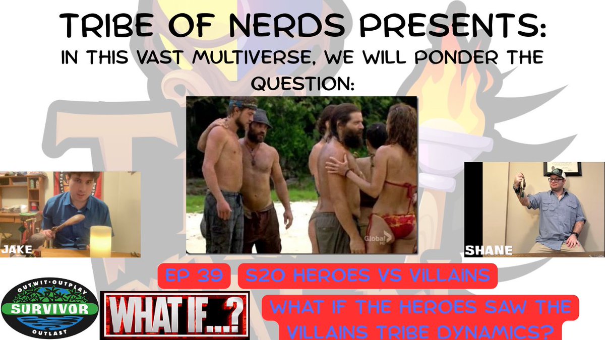 tribeofnerds's tweet photo. Survivor What If? Ep 39 | What If The Heroes Saw The Villains Tribe Dynamics in HvsV?
https://t.co/g6jvVsVibb
#Survivor #HeroesVsVillains #SurvivorPodcast #SurvivorWhatIf #RussellHantz #JTThomas #TribeOfNerds https://t.co/eY5oak3uwI