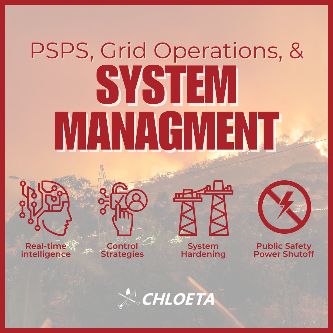 teamchloeta's tweet image. From #RiskAssessments and #GIS support to real-time #WildfireMonitoring, Chloeta empowers utilities to make informed decisions during a wildfire. Scroll to learn more about our wildfire solutions for utilities!

#TeamChloeta #Utilities #WorkThatMatters