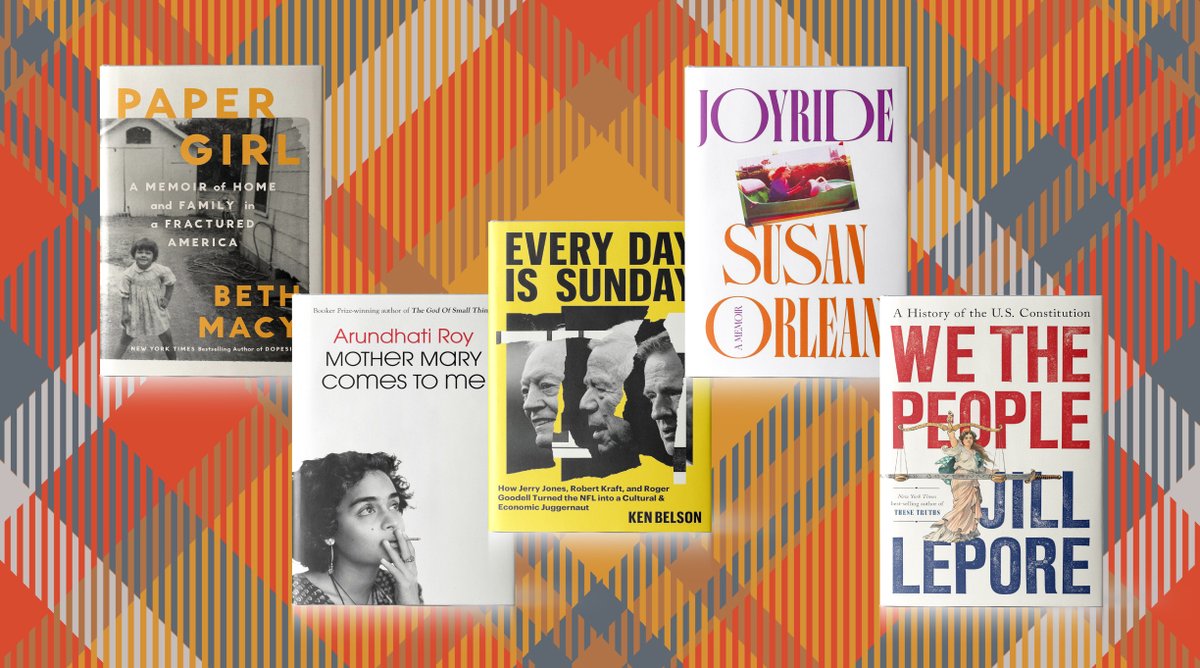 KirkusReviews's tweet image. It's time for a look at some of the hottest upcoming #nonfiction books, with @McMurtrieSF sharing some of his 🍁#FallFaves🍁 ow.ly/ek6z50WNi1z @GrandCentralPub @LiverightPub @penguinpress @ScribnerBooks @AvidReaderPress