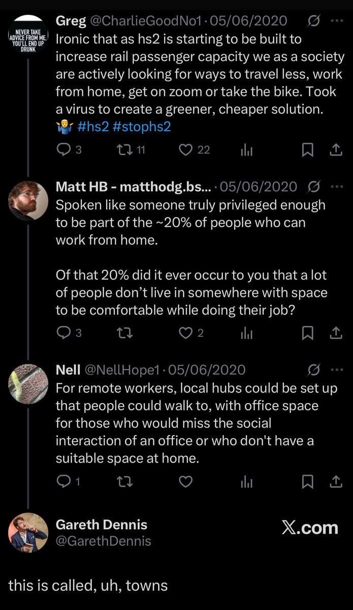 One of my favourite Twitter interactions was about the needless replacement of entirely familiar and useful things with ‘hubs’ by unimaginative and or out of touch people.
