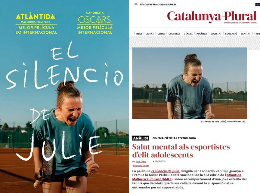 Jordi Ojeda (@jordiojeda) on Twitter photo Article a <a href="/CatalunyaPlural/">CatalunyaPlural</a> dedicat a #ElSilencioDeJulie, guanyadora del Premi a la Millor Pel·lícula Internacional al #AMFF2025 <a href="/atlantidafilm/">Atlàntida Mallorca Film Fest</a>
«Salut mental als esportistes
d'elit adolescents»👇
catalunyaplural.cat/ca/salut-menta…
#CinemaIEducació <a href="/TecnoCampus/">TecnoCampus</a> Article a <a href="/CatalunyaPlural/">CatalunyaPlural</a> dedicat a #ElSilencioDeJulie, guanyadora del Premi a la Millor Pel·lícula Internacional al #AMFF2025 <a href="/atlantidafilm/">Atlàntida Mallorca Film Fest</a>
«Salut mental als esportistes
d'elit adolescents»👇
catalunyaplural.cat/ca/salut-menta…
#CinemaIEducació <a href="/TecnoCampus/">TecnoCampus</a>