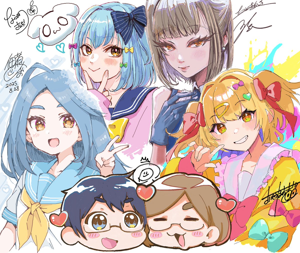 【佃煮のりお×新モデル3.0記念】F6号キャンバスアート＆B5アクリルパネル のりプロ 佃煮のりお 新モデル3.0記念 キャンバスアート 佃煮のりお×犬山