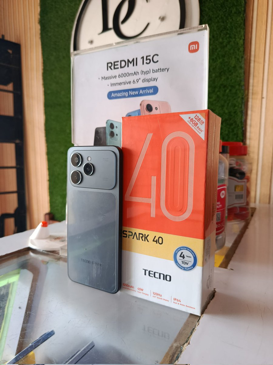 billionbayGAS's tweet photo. Tecno Spark 40

4+4GB RAM | 128GB ROM

50MP Camera 
5200mAh battery 
45 fast charging 
Immersive 6.7" display 

N145,000 https://t.co/DTS6fvLj9N