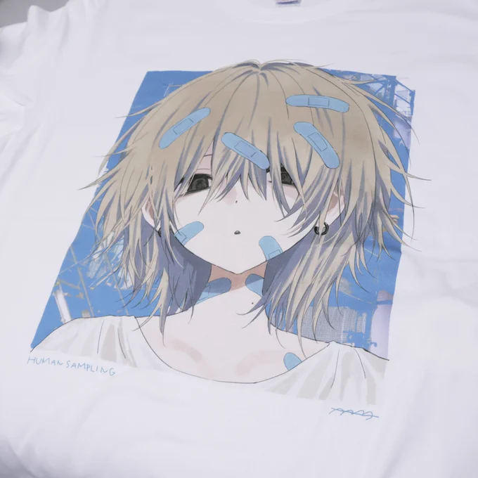9/7のコミティア153でTシャツ販売します! サイズはXL、色はホワイトです。 プリントはフロント部分のみ。 販売価格:3000円 #COMITIA153 #コミティア153