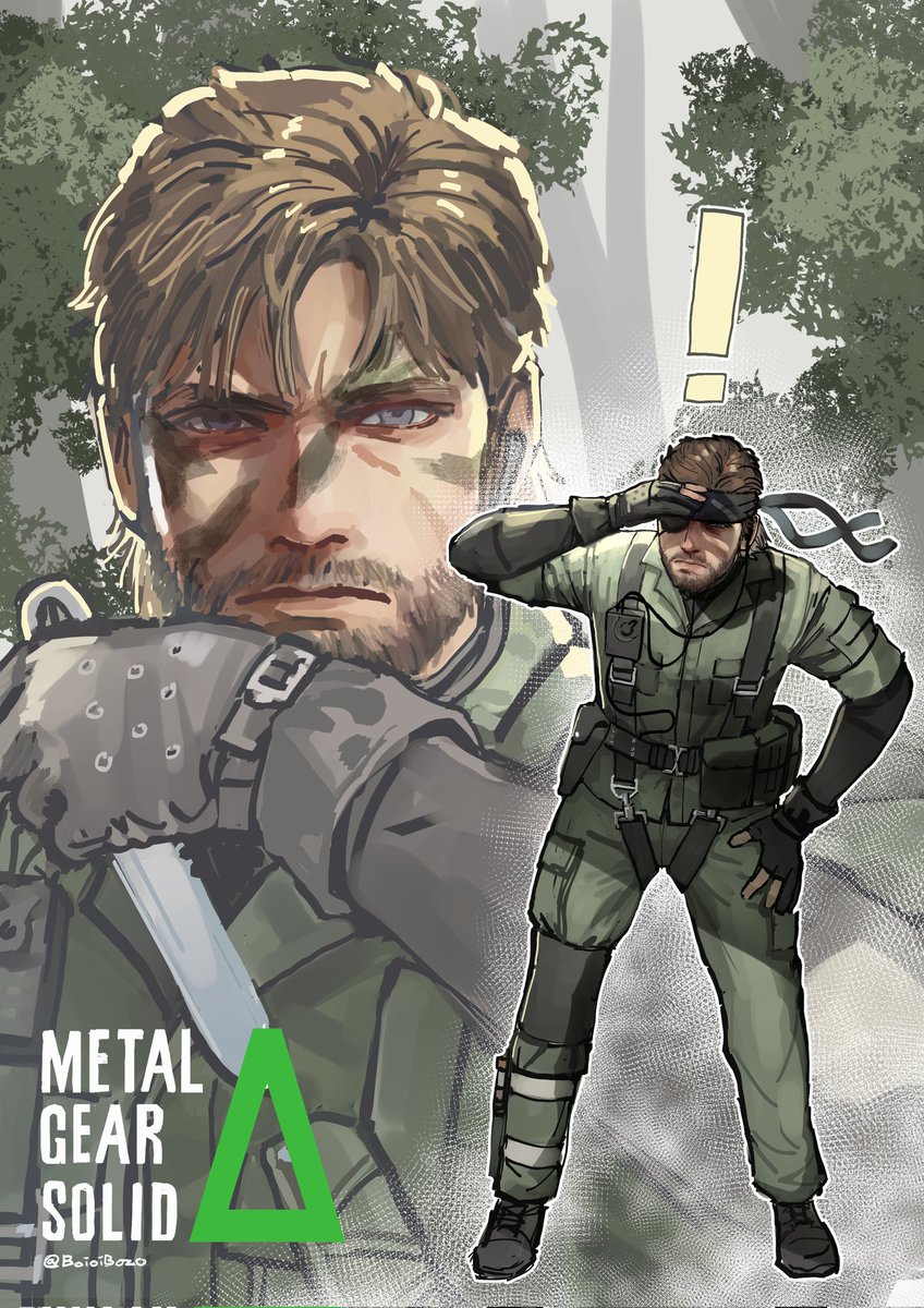 Happy release day to Metal Gear Solid Δ: SNAKE EATER 🐍❗ 
#MGSDelta  #MetalGearSolid