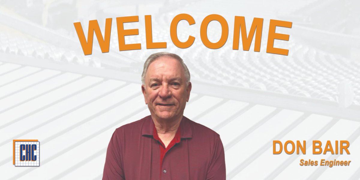 Please join us in welcoming Don Bair to the CHC team! 👋 

Based in Dillsburg, PA, Don brings extensive industry experience and will help drive growth nationwide. We're excited to have him on board!

#Welcome #conveyorhandling #TeamGrowth #MaterialHandling #NewHire