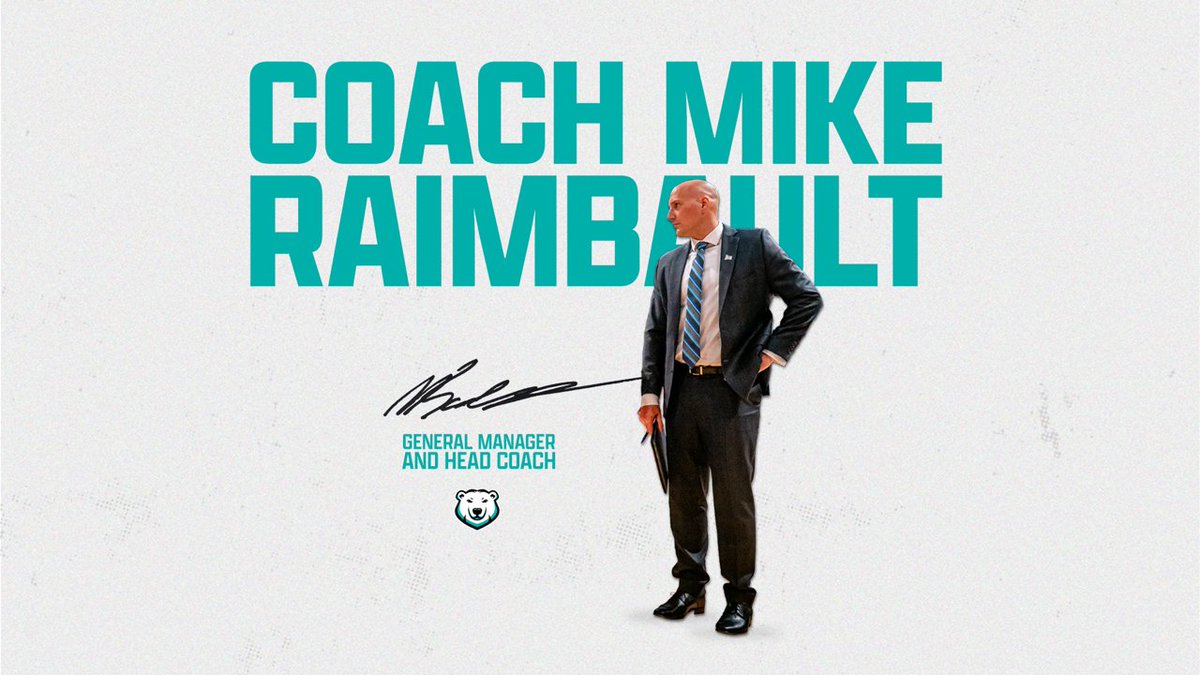 Sea Bears Nation, we are SO excited to introduce your new General Manager and Head Coach, Mike Raimbault 🐻‍❄️⚡️

He brings a hometown perspective and a full-time presence in Winnipeg, which will help grow the game in the city and province 🏀