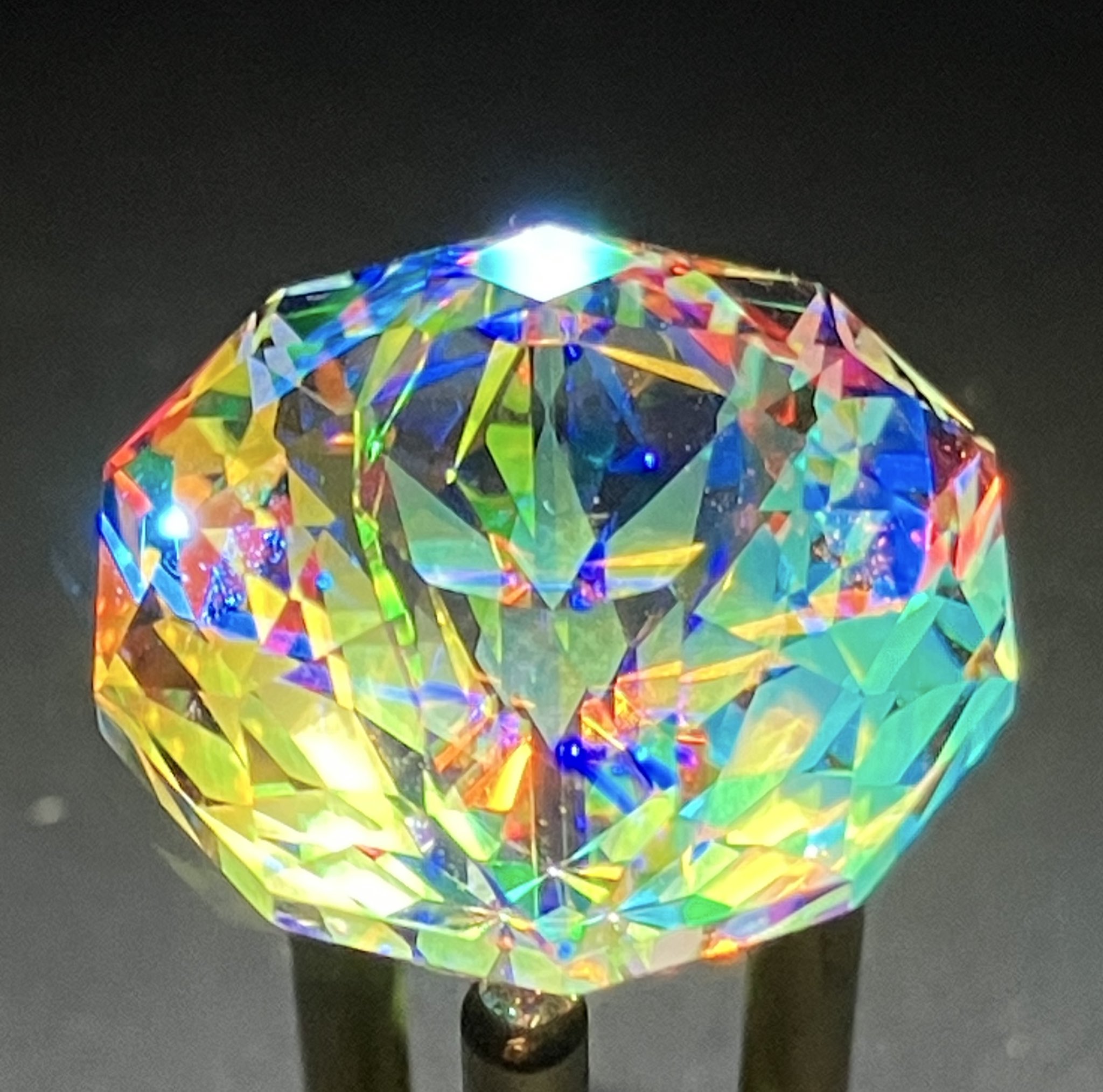 アルクトゥルス ガラス 宝石 オブジェ 導きの聖石 アルクトゥルス】 宝石型カットオブジェB - Craft