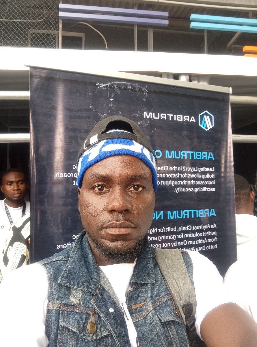 emmanex94's tweet image. Having fun networking #ArbitrumEverywhere, @Web3LagosCon