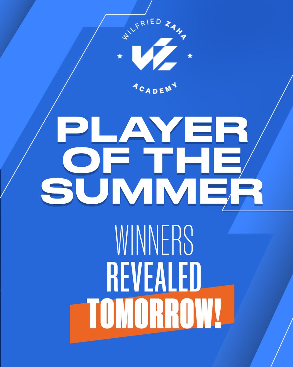 🏆 PLAYER OF THE SUMMER

The wait is almost over… Our winners will be revealed TOMORROW!🎉

Who shone the brightest this summer at WZ Academy?  

Stay tuned and get ready to celebrate!
#WZAcademy #PlayerOfTheSummer #YouthFootball #FootballAwards #CroydonKids