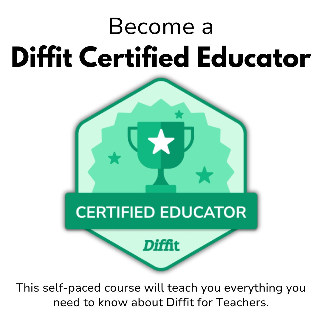 Diffit makes lesson planning faster. Our Certified Educator course shows you how to use it to support every learner. bit.ly/DiffitCertified