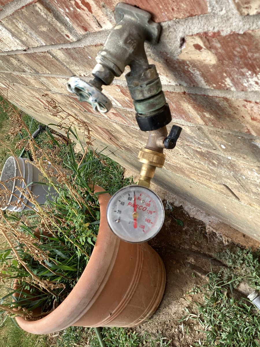 Aubrey_Plumbing's tweet image. Foundation company called us in for a post-lift test 🏠💧 Performed hydrostatic testing after the foundation lift—both sewer &amp;amp; water lines passed! ✅ #AubreyPlumbing #DFWPlumber #HydrostaticTest #FoundationLift #PlumbingPros