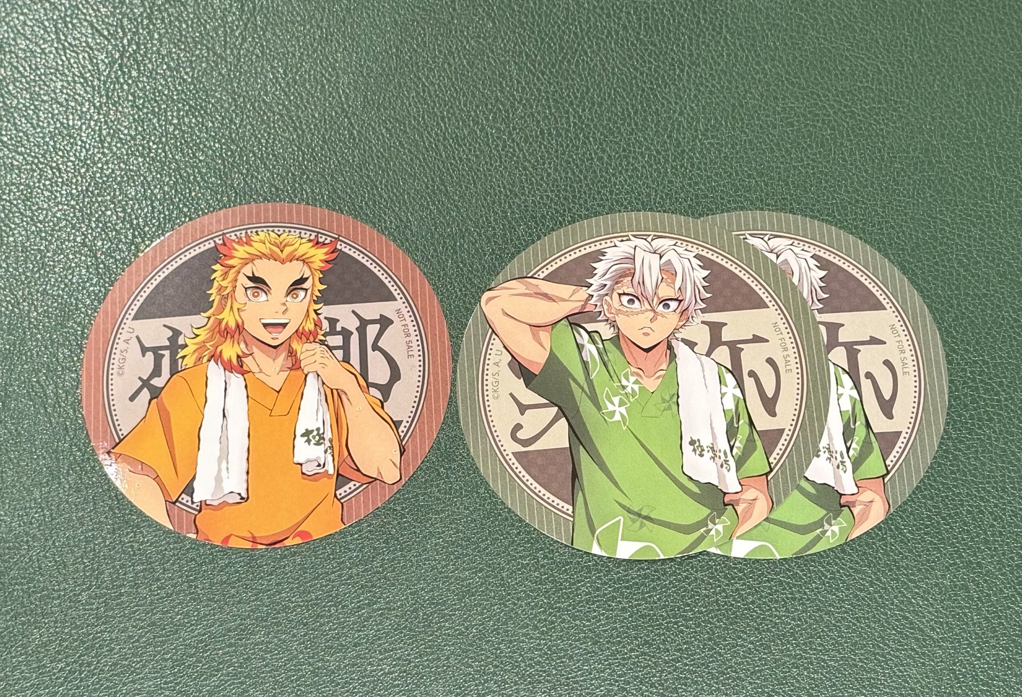 鬼滅の刃 SEGAセガたい焼きコースター極楽湯AGF純喫茶ブロマイド煉獄義勇宇髄 鬼滅の刃 SEGAセガたい焼きコースター極楽湯AGF純喫茶ブロマイド