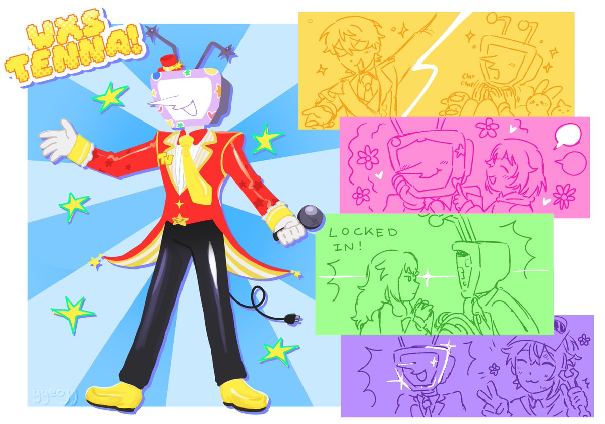 what a groovy guy!! #Prsk_FA #DELTARUNE