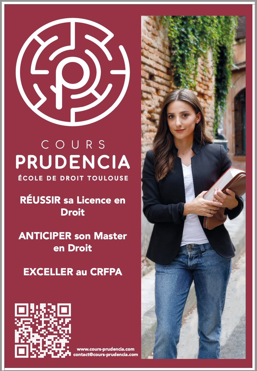 🎓 Cours Prudencia - École de Droit Toulouse tweet media
