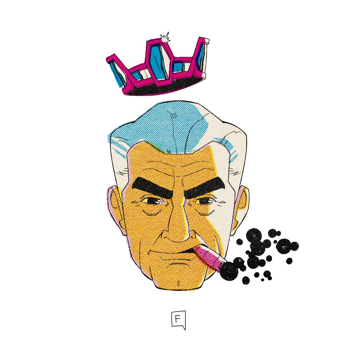 ferranteartes's tweet image. happy birthday to the king of comics