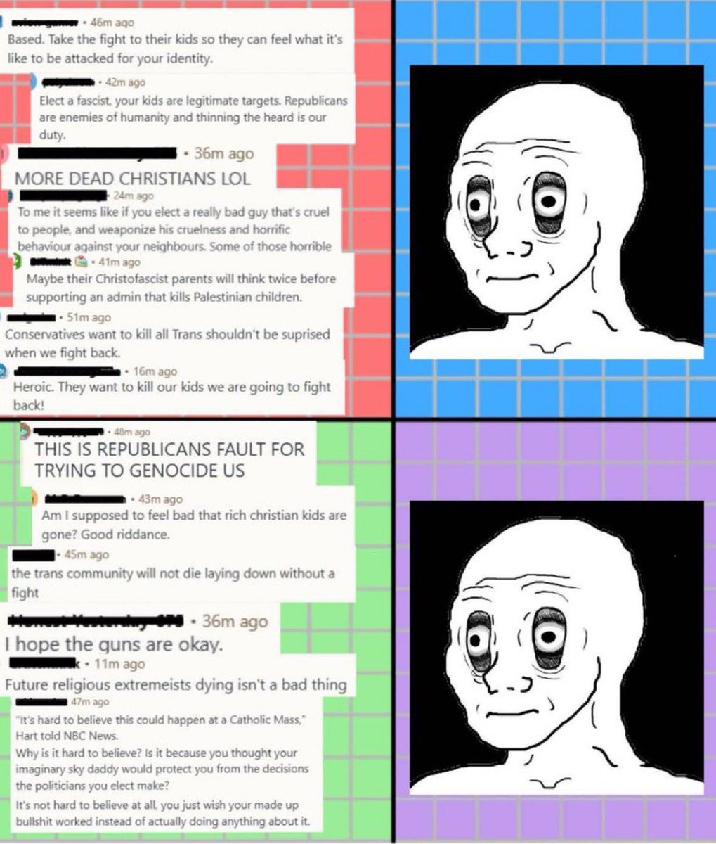 Mrs B (@attackdogx) on Twitter photo <a href="/DefiantLs/">Defiant L’s</a> If trans is not the problem then why is it that right now on Reddit, trans terrorists are calling for more violence on innocent children??? And no, I didn’t block their names, I would have exposed them, but they are all over Reddit… <a href="/DefiantLs/">Defiant L’s</a> If trans is not the problem then why is it that right now on Reddit, trans terrorists are calling for more violence on innocent children??? And no, I didn’t block their names, I would have exposed them, but they are all over Reddit…