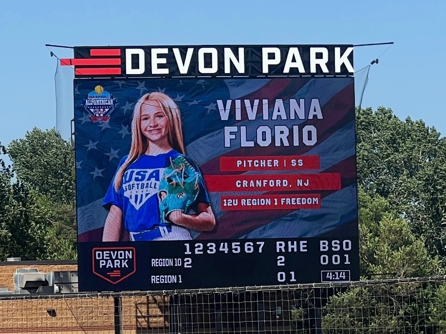 PA Chaos 2012 - Parker (@pachaos2012) on Twitter photo Congrats to <a href="/VivFlorio2031/">Viviana Florio</a>  who was out in Oklahoma City for the 12u USA All American Games a few weeks ago! What an experience! 🇺🇸 🌪️
<a href="/ExtraInningSB/">EXTRA INNING SOFTBALL</a> <a href="/LineDsoftball/">Line Drive Media</a> <a href="/PA_recruit/">Pennsylvania Softball Prospects</a> <a href="/CoastRecruitsSB/">Coast Recruits 🥎</a> <a href="/IHartFastpitch/">I❤️Fastpitch</a> <a href="/SoftballPros/">CollegeSoftballProspects</a>
<a href="/PAChaosFastptch/">PAChaos</a> Congrats to <a href="/VivFlorio2031/">Viviana Florio</a>  who was out in Oklahoma City for the 12u USA All American Games a few weeks ago! What an experience! 🇺🇸 🌪️
<a href="/ExtraInningSB/">EXTRA INNING SOFTBALL</a> <a href="/LineDsoftball/">Line Drive Media</a> <a href="/PA_recruit/">Pennsylvania Softball Prospects</a> <a href="/CoastRecruitsSB/">Coast Recruits 🥎</a> <a href="/IHartFastpitch/">I❤️Fastpitch</a> <a href="/SoftballPros/">CollegeSoftballProspects</a>
<a href="/PAChaosFastptch/">PAChaos</a>