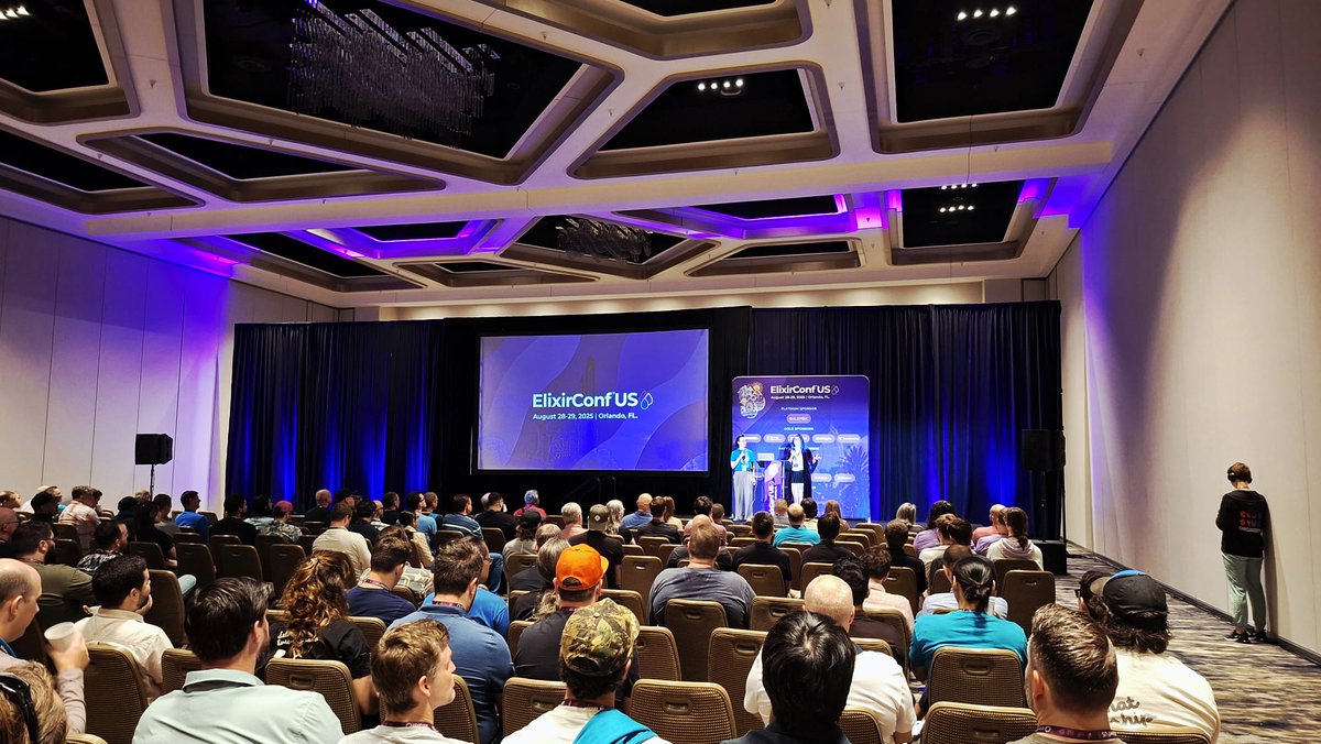 IO.puts("🎉 We officially open ElixirConf US 2025! Let the magic of Elixir begin! 🚀")