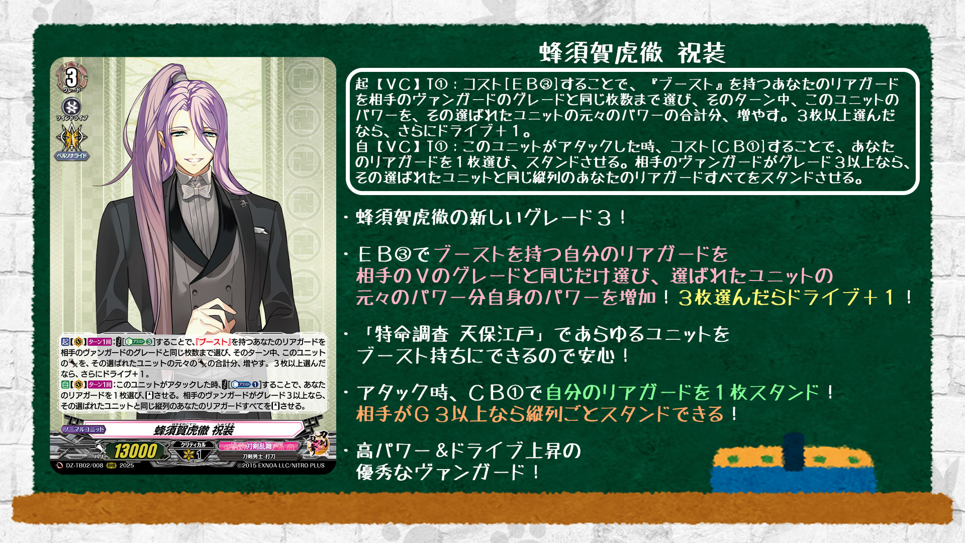 ヴァンガード 刀剣乱舞ONLINE 2025 蜂須賀虎徹 RRR以下関連セット ヴァンガード 刀剣乱舞 RRR 蜂須賀虎徹 - メルカリ