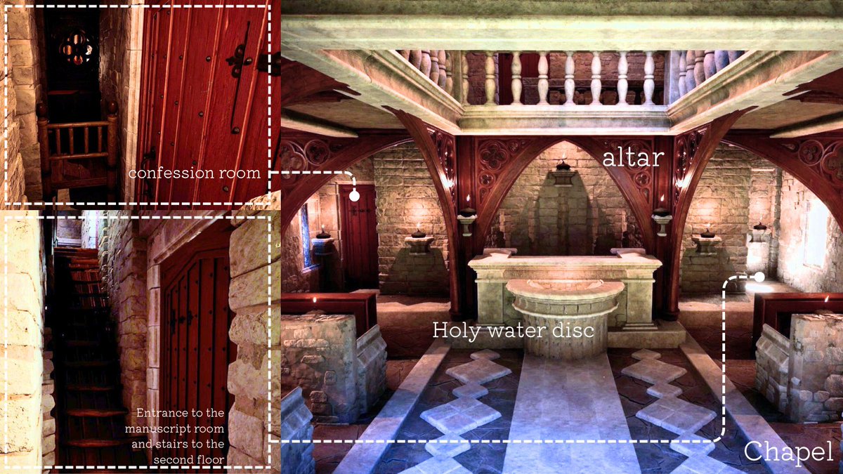 PlayPaxDei's tweet image. A player on the Nuadu server recreated a beautiful white church, with a lot of details. What a beautiful creation! 
#PaxDei #Building #CommunityFirst