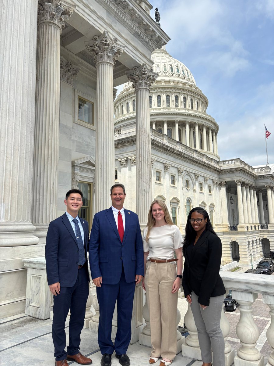 Another great round of DC interns serving the constituents of #CO05! 

A big THANK YOU to our Summer interns Mark, Christine, Sadiqah, and Ashlyn (not pictured)!