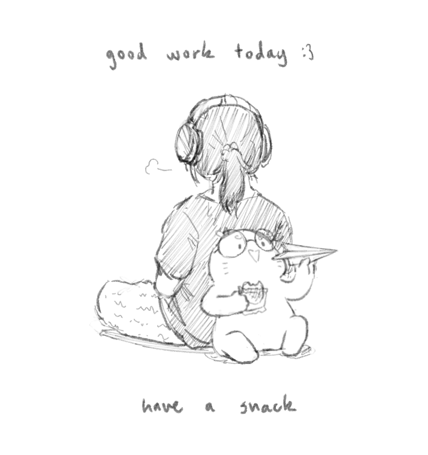 to all of us working hard😤